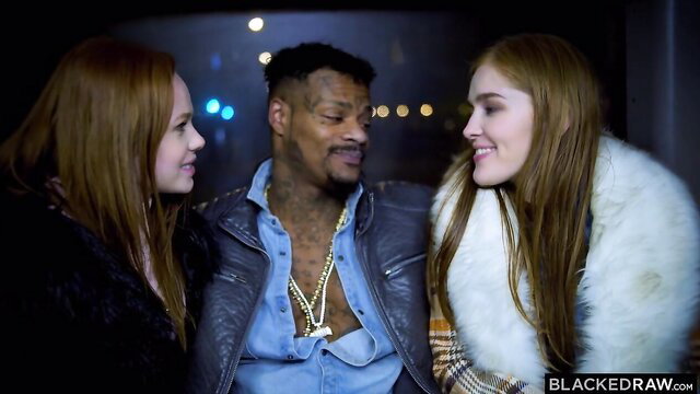 Ella Hughes, Jia Lissa & Jason Luv in Blacked threesome tease