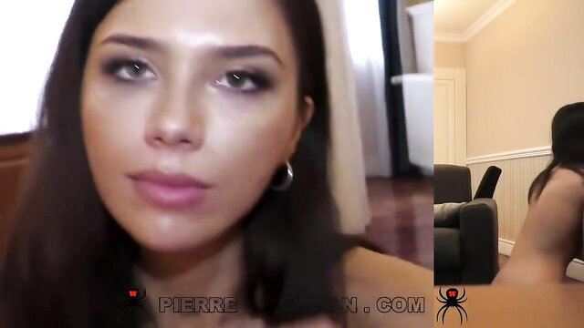 Ruby Sims topless closeup in Woodman Casting X preview