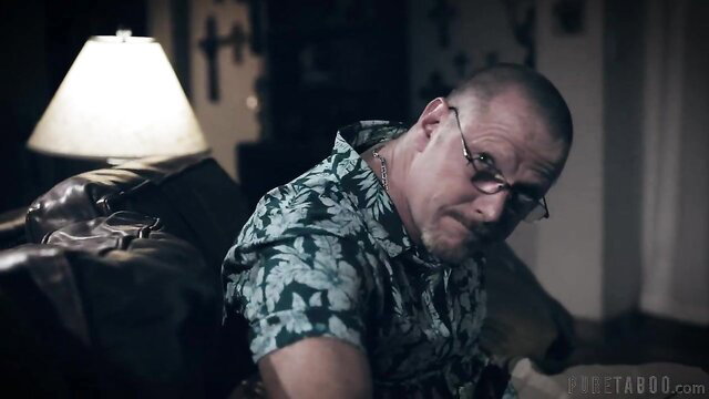 Dick Chibbles in intense taboo stare, Gia Derza threesome