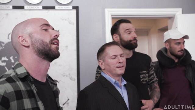 Whitney Wright with 4 men in wild interracial gangbang - Adult Time