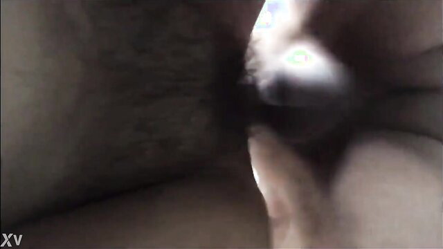 Blurry closeup of big ass and pussy in dim light