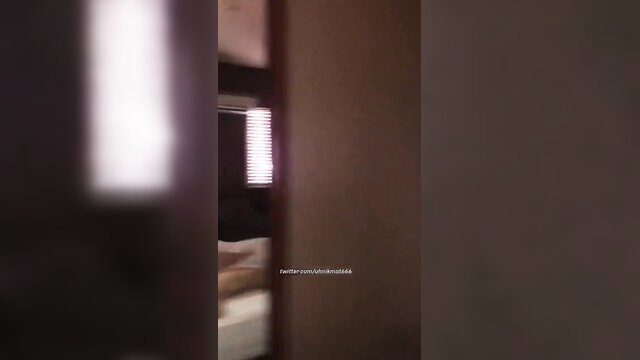 Blurry Indonesian babe squirts in bed, satisfying amateur solo