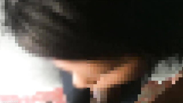 Blurry closeup of Desi cougar's face in ecstasy from tight Asian pussy pounding