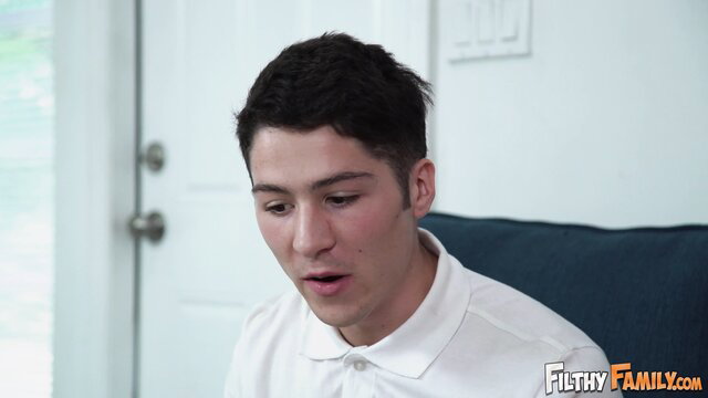 Young stepson stares eagerly as Ava Addams in Filthy Family 4K virginity loss