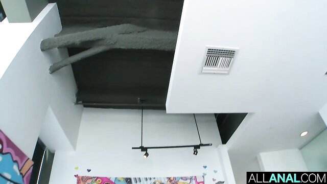 Charlotte Sartre & Lydia Black in steamy anal fun with tongue play