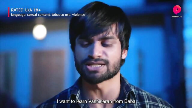 Handsome Indian man in plaid shirt from Vasheekaran Hindi web series EP 4-6