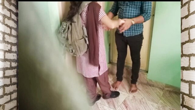 Indian schoolgirl Luxcream2 grabbed by guy after class