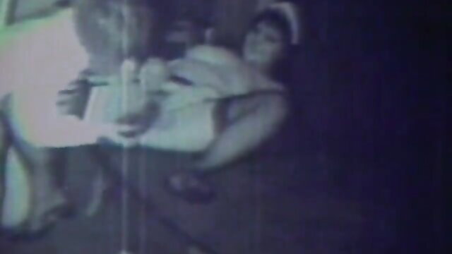 Retro nurse worships teacher's hairy cock in uncensored porno