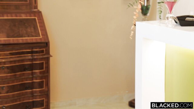 Agatha Vega in elegant wedding dress with cocktail at wild party