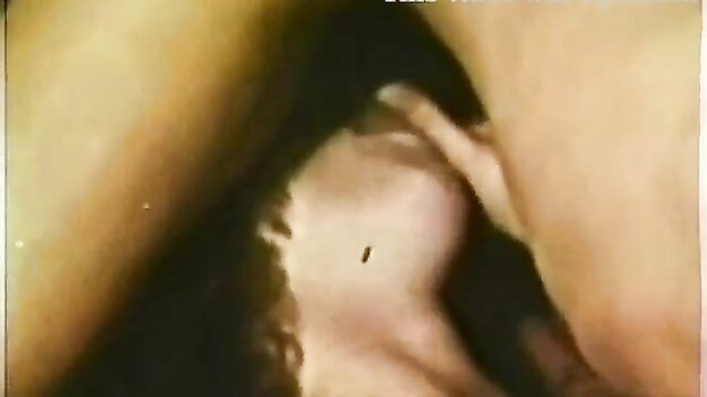 Retro gym weigh-in closeup of woman's hairy pussy and curves