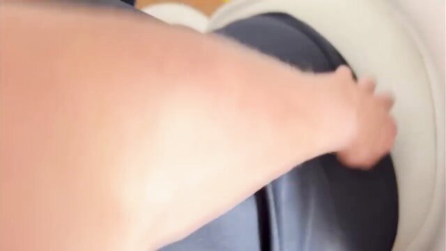 Kate Rich pregnant at 9 months POV pussy creampie fuck