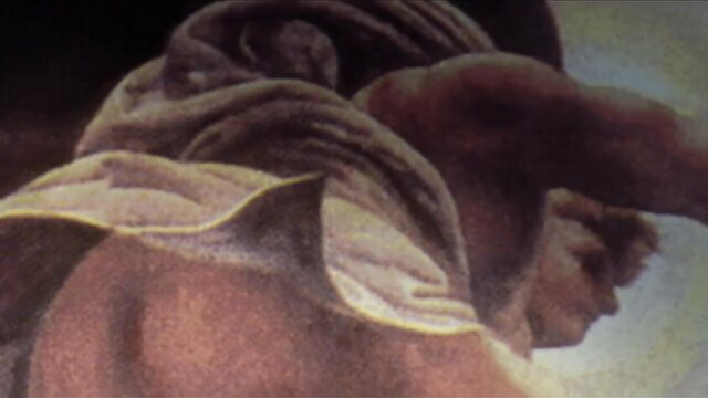 Monamour 2006 erotic closeup of nude woman draped in sheer fabric