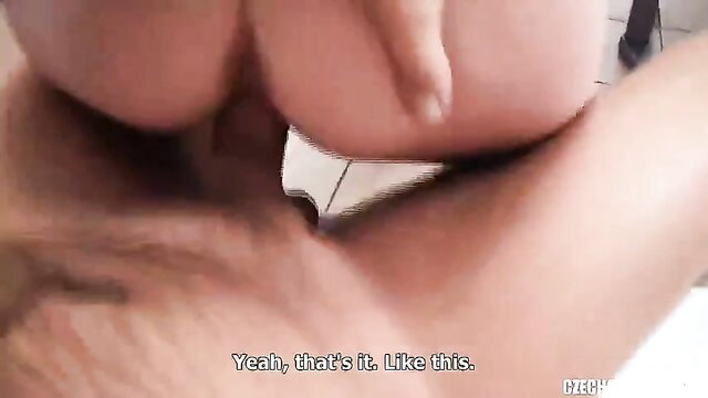 Willing Mother Daniela rides son's cock reverse cowgirl in steamy fuck