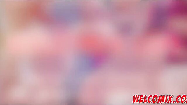 Blurry hentai home animation fuck fest with hot cartoon nudes