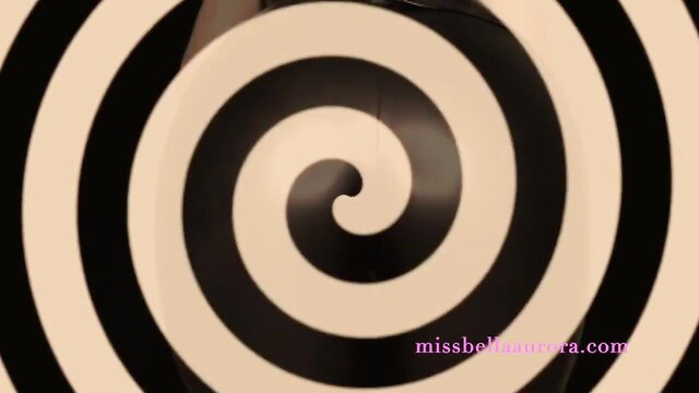 Bella Aurora hypnotic spiral JOI CEI domination tease