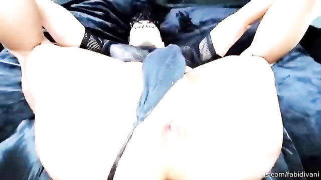 Hot babe dominates best friend with big cock strapon fuck