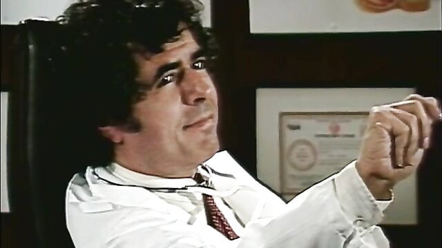 Vintage Plum Productions star in steamy office interview, perfect ass tease