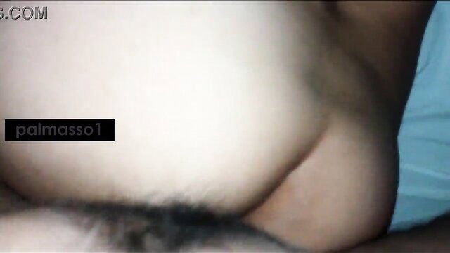 Thick friend's mom big pale ass fucked raw no condom closeup