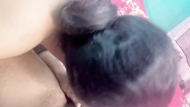 Indian bhabi closeup pussy sex with burglar babi POV