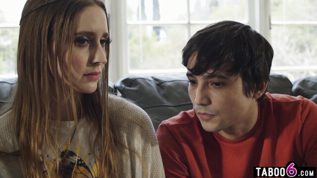 Laney Grey and Ricky Spanish taboo couch scene