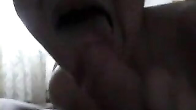 Busty Asian wifey closeup blowjob on white buddy cock