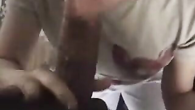 POV Turkish amateur deepthroating cock on camera