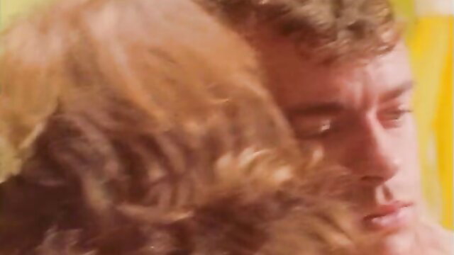 Vintage Mitchell Bros closeup: blonde Eve rides cock, cum creampie