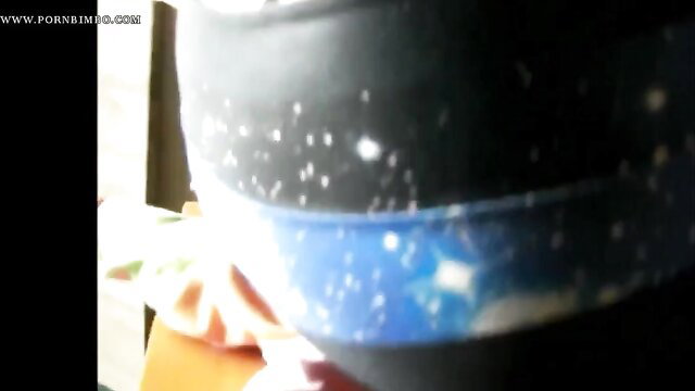 Lady Poison Ivy tight butt cranked on toy gets facialized