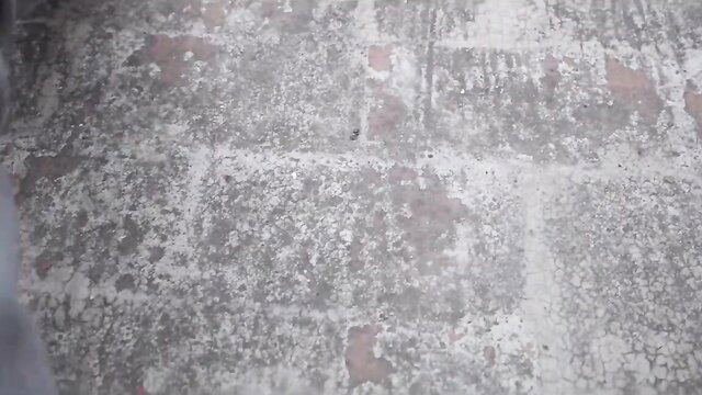 Grungy outdoor concrete wall in college public wild video thumbnail