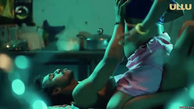 Big Boobs Indian Bhabhi rides cock in hardcore kitchen fuck