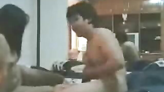 Horny Indian GF stroking boyfriend's hard cock in hidden cam