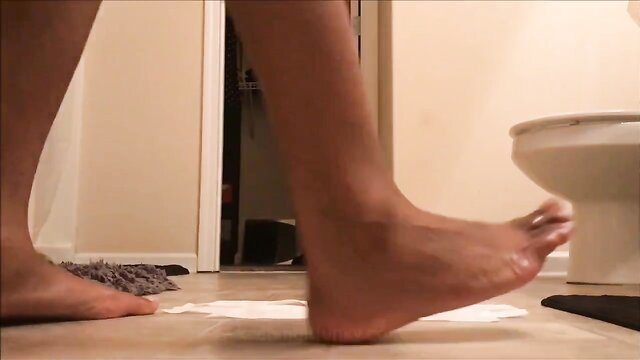 Ebonybabe Goodness Grace feet soles pounded with stinky loads