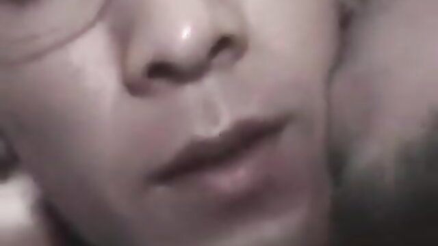 Closeup Japanese man face in ecstasy during gay threesome sex