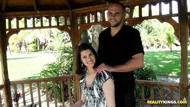 April Touch and JMac smiling in outdoor Reality Kings thumbnail