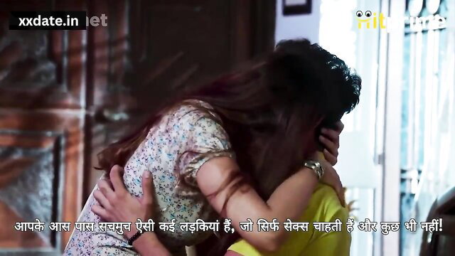 Indian Ko Ko hugs man emotionally in steamy homemade scene