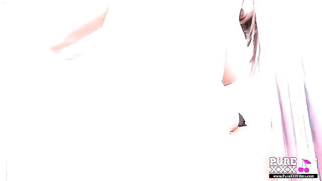 Tattooed babe face closeup, ready for facial cumshot PureXXX