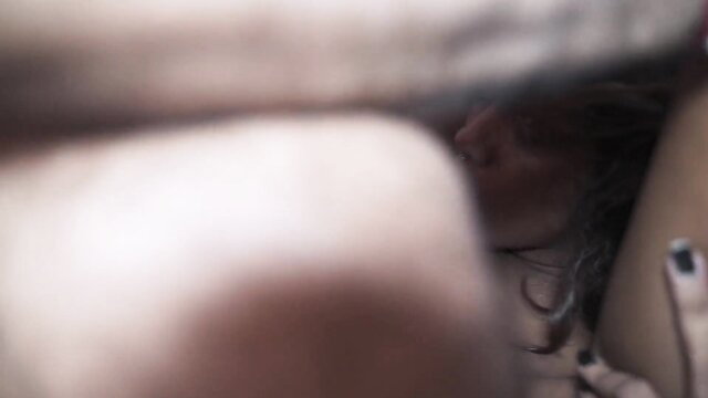 Stepsis creampied closeup by hubby & friend, stepbro away