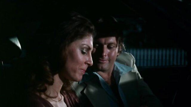 Tawny Pearl close-up with man in car, taboo threesome tease