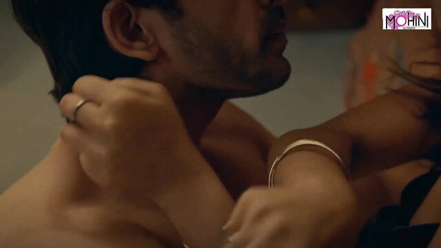 Hot Desi babe neck gripped by teacher in intense fuck scene