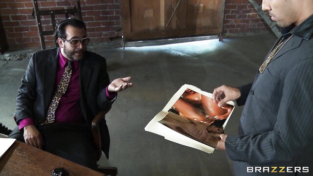 Phoenix Marie big tits closeup in Brazzers porn thumbnail