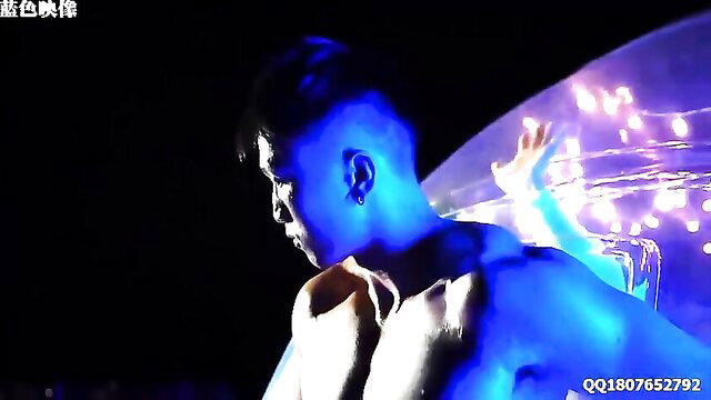 Hot Asian twink deep anal fucked hardcore in sensual uniform kissing