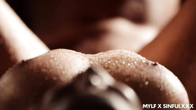 Karol Lilien in an intimate close-up scene