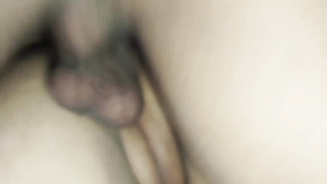 Step-dad's thick cock and balls closeup in Cherry's taboo first time