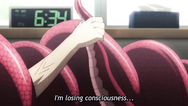 Anime monster girl tentacle rape hentai thumbnail, losing consciousness