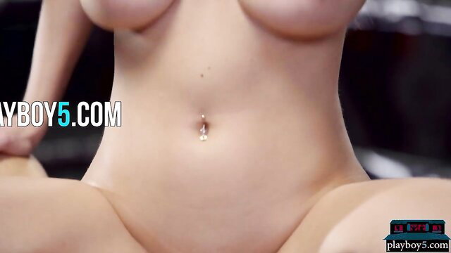 Josephine Jackson's big natural tits and nude body in boxing thumbnail