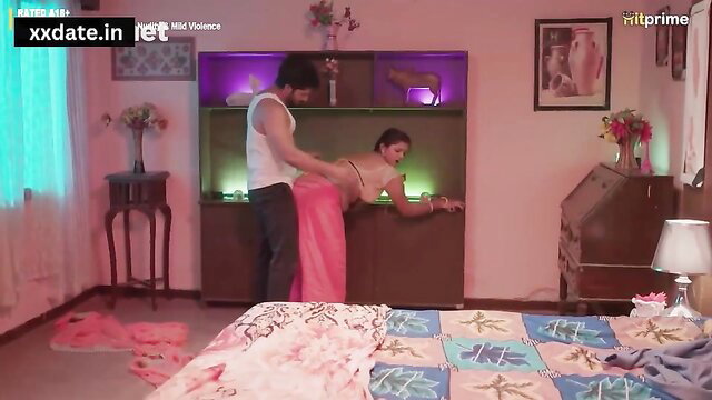 Indian bhabhi bent over fucked doggystyle in homemade video