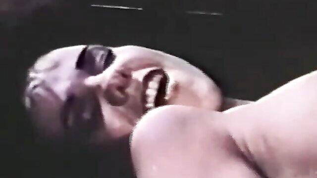 Seductive babe with hairy pussy titty fucked hard in classic porn