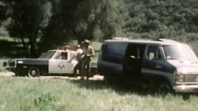 Vintage cops pull over curvy teen in van, Bad Girls 2 uncut porn