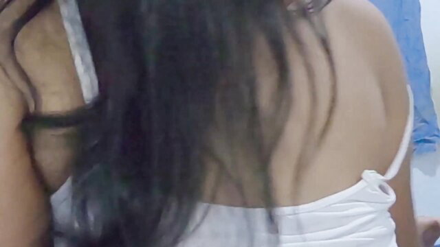 Hot Desi Sinhala student pornstar rides stud in steamy threesome