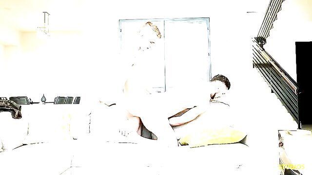 Johnny Riley fucks Damien Hyde's ass cowgirl style